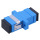Akcesoria sieciowe ExtraLink SC/UPC Adapter Jednomodowy Simplex niebieski